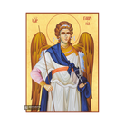 22k Archangel Gabriel - Gold Leaf Background Christian Orthodox Icon