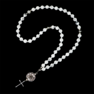 Orthodox Prayer Rope Howlite – IC XC NI KA & Double-Headed Eagle