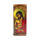 Jesus Christ the Bridegroom Greek Gold Print Icon on Carved Wood