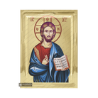 Jesus Christ the One who blesses Christian Orthodox Icon Gold Leaf