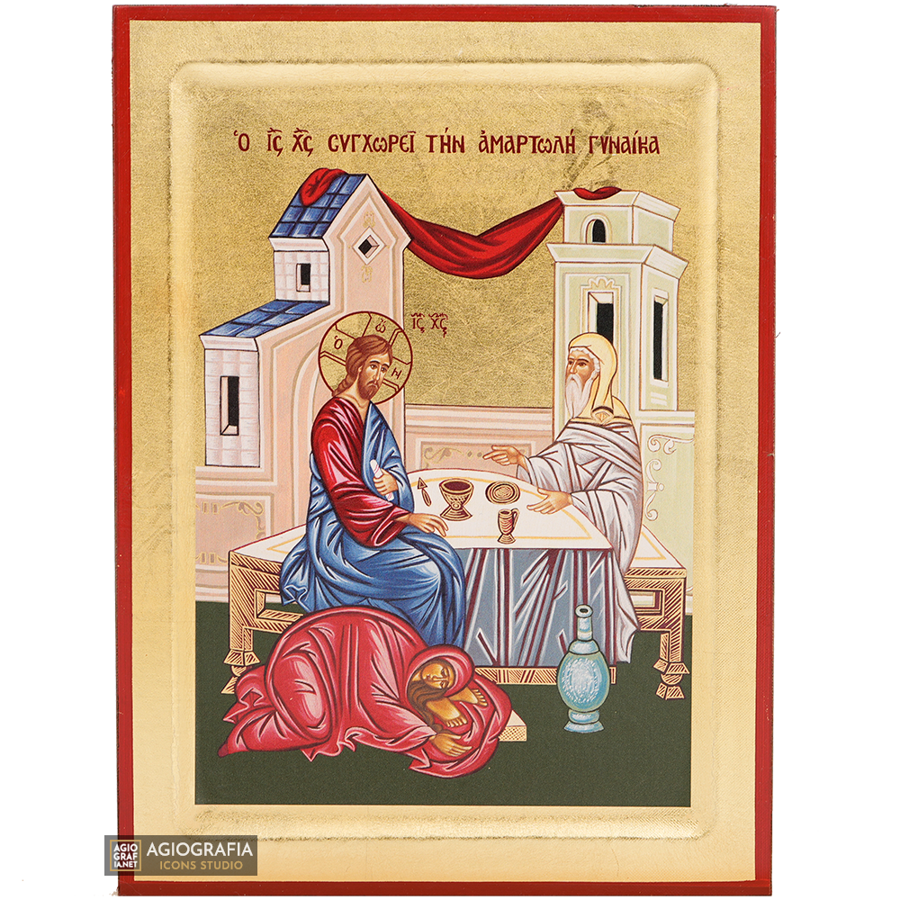 Gesù Cristo Perdona la donna peccatrice