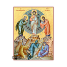 22k Transfiguration of Jesus Christ Christian Icon with Gold Leaf