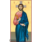 22k Jesus Christ - Gold Leaf Christian Orthodox Icon