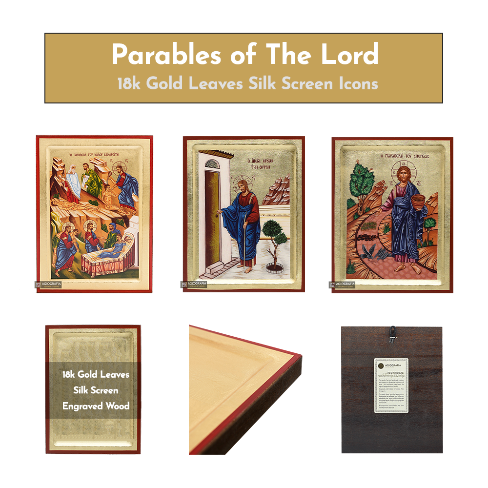 Conjunto de Parábolas del Señor (3 iconos pequeños)