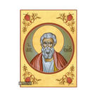 22k Prophet Enoch - Gold Leaf Background Christian Orthodox Icon