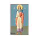 Prophet Josaphat Christian Icon with Blue Background