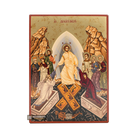 Resurrection of The Lord Gold Print Icon with Aged Gold Foil
