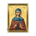 22k St Anastasia from Rome Framed Orthodox Icon with Gold Leaf