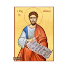 22k St Apostle Jacob - Gold Leaf Background Christian Orthodox Icon