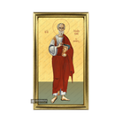 22k St Apostle John Framed Christian Icon with Gold Leaf