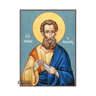 Saint Apostle Judas Thaddeus Orthodox Icon with Blue Background