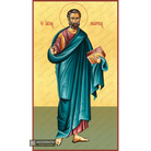 22k St Apostle Mark - Exclusive Gold Leaf Orthodox Icon