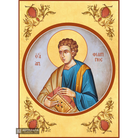 22k St Apostle Phillip - Gold Leaf Background Christian Orthodox Icon