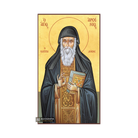 22k St Arsenios Cappadokian - Gold Leaf Background Orthodox Icon
