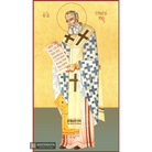 22k St Gregory the Theologian - Gold Leaf Background Orthodox Icon