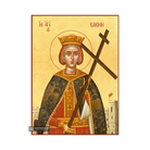 22k St Helen Greek - Gold Leaf Background Christian Orthodox Icon