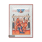 Exclusive St Ignatius Icon with Pure Silver Leaves