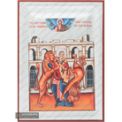 Exclusive St Ignatius Icon with Pure Silver Leaves