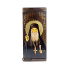 St Jacob Tsalikis Byzantine Greek Gold Print Icon on Carved Wood