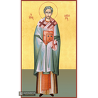 22k St Lazarus - Gold Leaf Background Christian Orthodox Icon