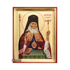 St Luke of Crimea Greek Orthodox Wood Icon with Gold Leaf
