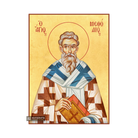 22k St Methodius - Gold Leaf Background Christian Orthodox Icon