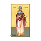22k St Photini Samaritan Woman - Gold Leaf Background Orthodox Icon