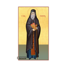 22k St Porphyrios - Gold Leaf Background Christian Orthodox Icon