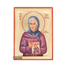 Saint Sophia of Klisoura Christian Orthodox Icon with Gold Leaves