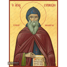 22k St Symeon New Theologian - Exclusive Mt Athos Gold Leaf Icon