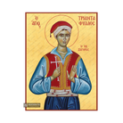 22κ St Triantafillos - Exclusive Mt Athos Gold Leaf Orthodox Icon