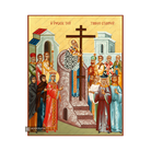 22k Exaltation of the Holy Cross - Exclusive Gold Leaf Icon