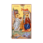 22k Annunciation of Theotokos - Gold Leaf Background Orthodox Icon