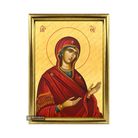 22k Virgin Mary Deesis - Exclusive Mt Athos Framed Gold Leaf Icon