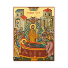 22k Virgin Mary Dormition - Exclusive Mt Athos Gold Leaf Orthodox Icon