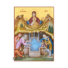 22k Virgin Mary Fountain of Life - Gold Leaf Christian Orthodox Icon
