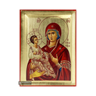 Virgin Mary with Three Hands Orthodox Wood Icon with Gold Leaf