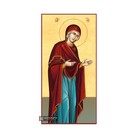 22k Virgin Mary - Gold Leaf Background Christian Orthodox Icon