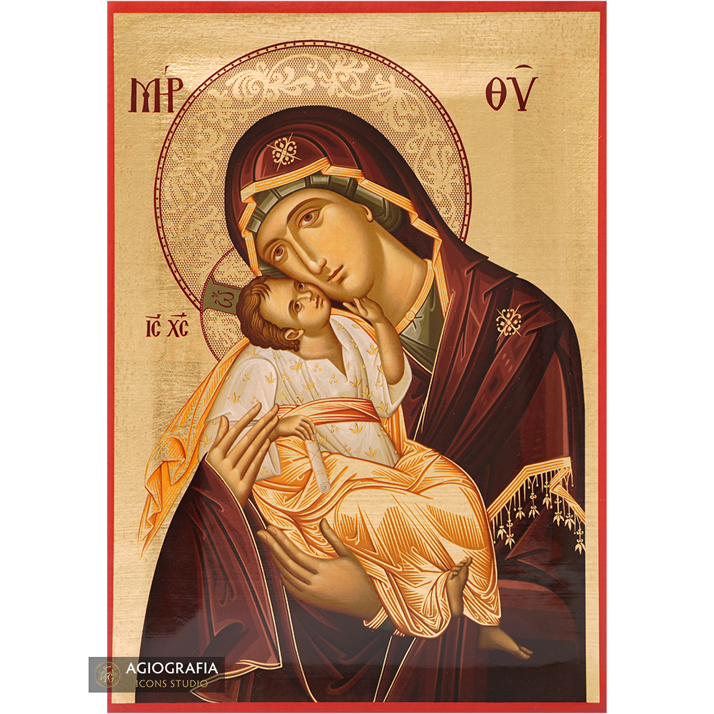 Virgin Mary holding Jesus Christ