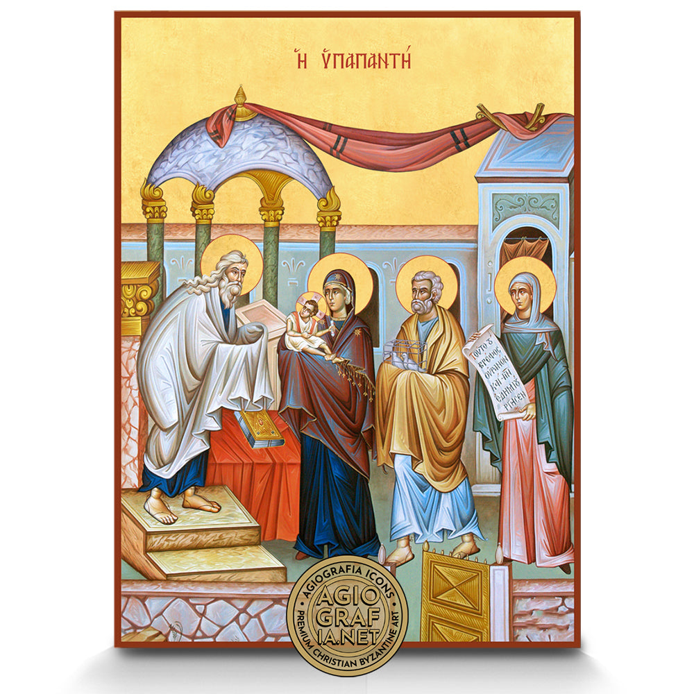 Set of the 12 Feastal Icons - Dodekaorto on Wood with 22k Gold Leaf