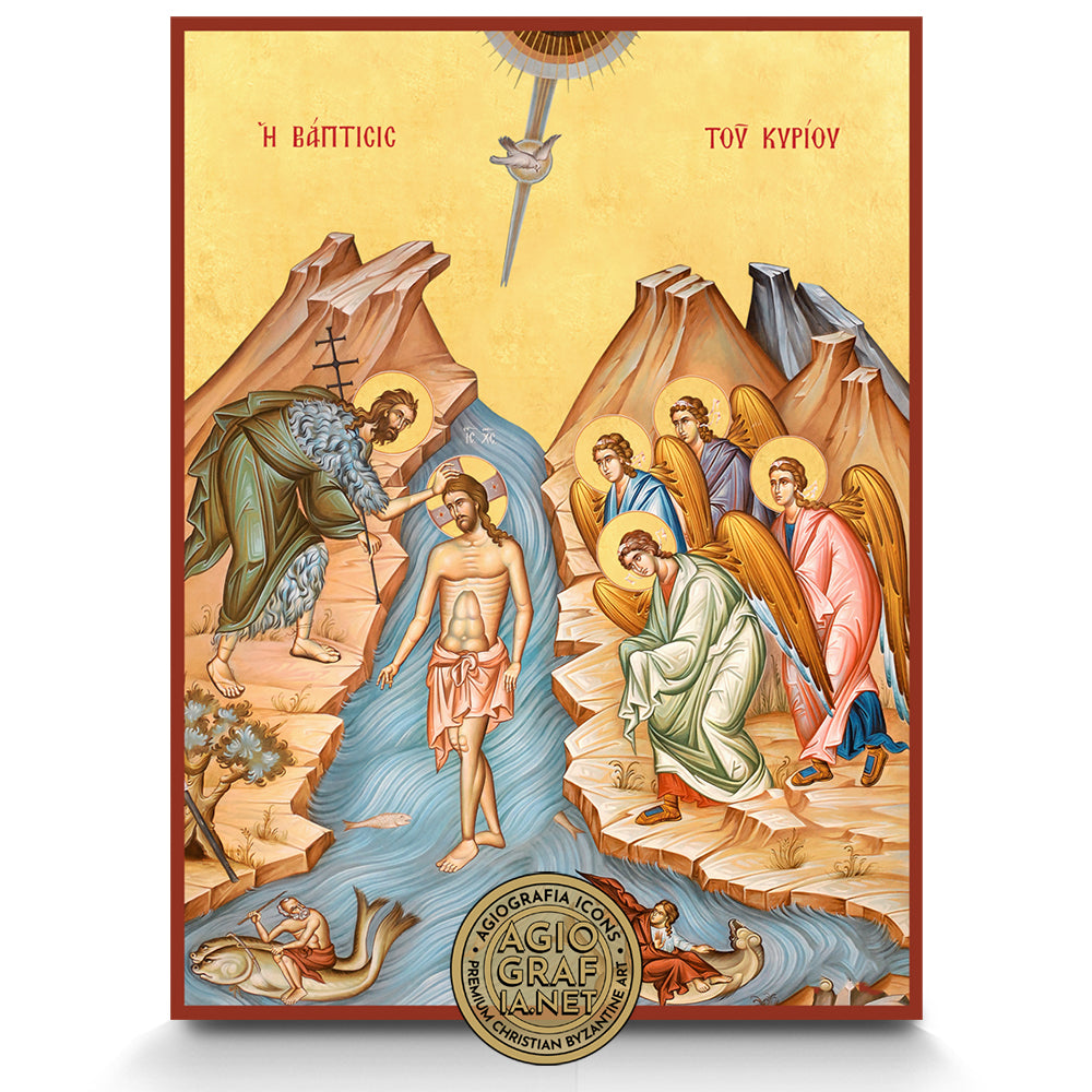 Set of the 12 Feastal Icons - Dodekaorto on Wood with 22k Gold Leaf