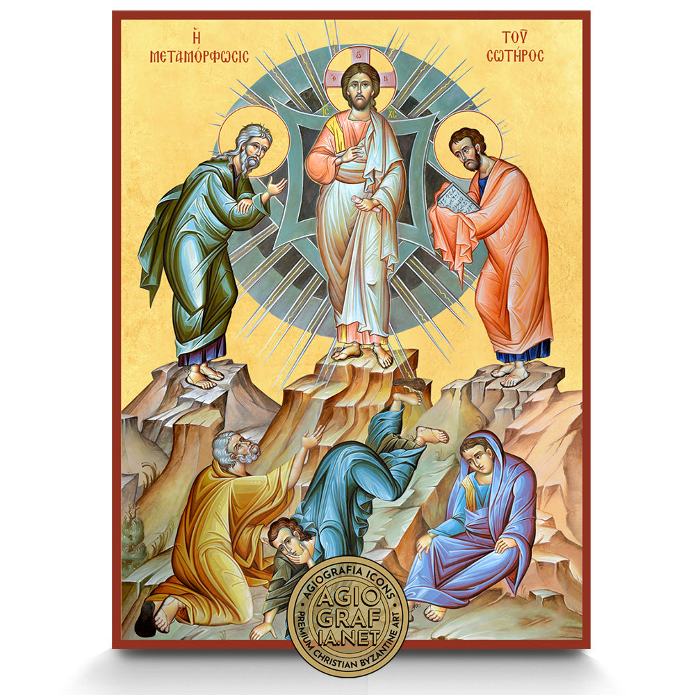 Set of the 12 Feastal Icons - Dodekaorto on Wood with 22k Gold Leaf