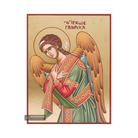 Archangel Gabriel Gold Print Christian Icon with Aged Gold Foil