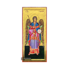 24k Archangel Gabriel Handwritten Gold Leaves Orthodox Icon