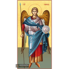 22k Archangel Gabriel - Gold Leaf Christian Orthodox Icon