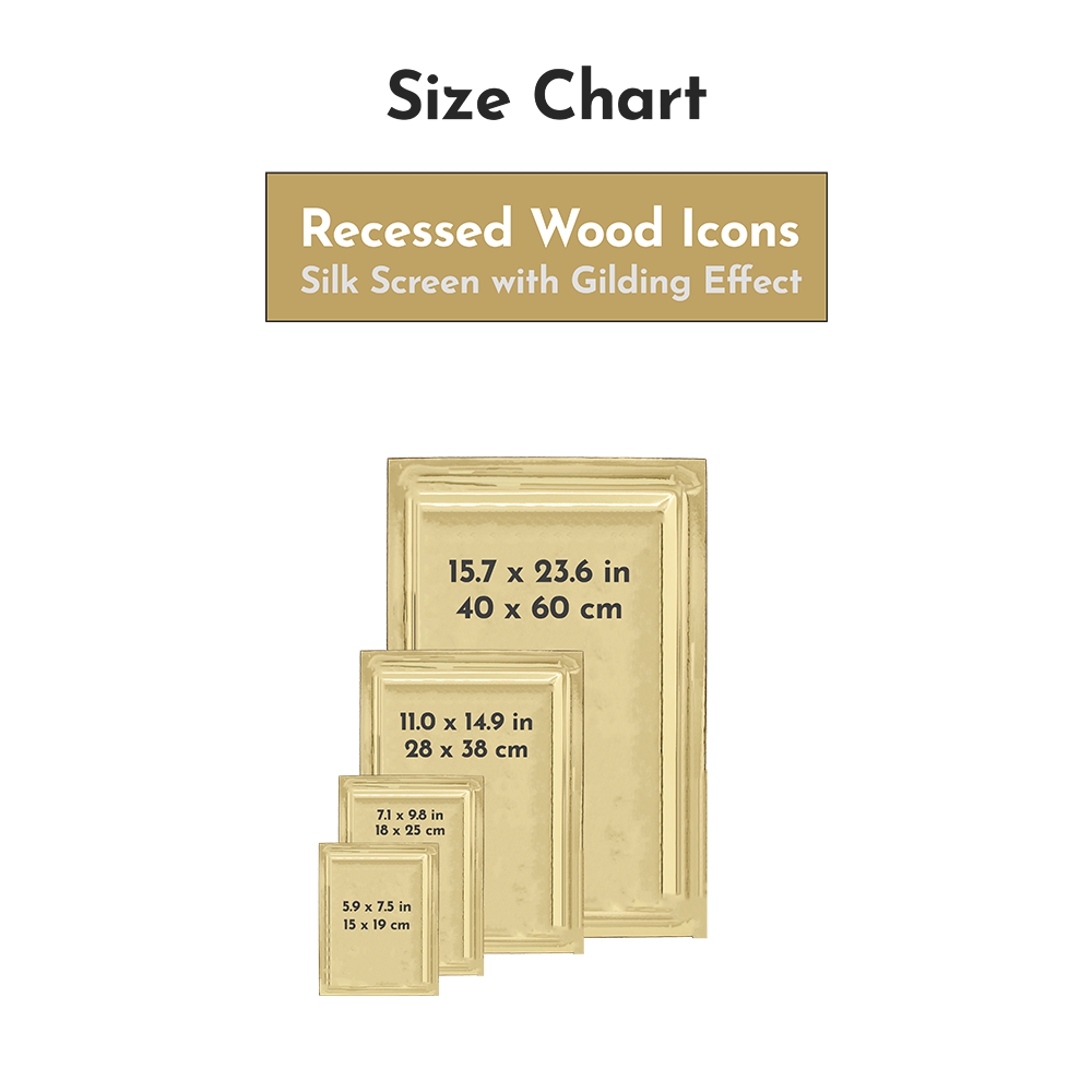 Size chart — Battesimo del Signore