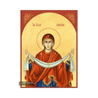 22k Holy Protection Of Theotokos Exclusive Gold Leaf Icon