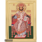 Jesus Christ Great Archbishop Icon with Gilding Effect