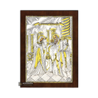 Presentation of the Lord at the Temple Orthodox Silver Plated Icon