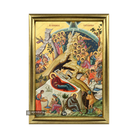 22k Nativity of the Lord Framed Christian Icon with Gold Leaf
